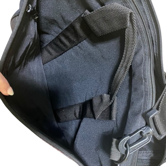 Pendleton Aztec Messenger Bag Wool Blend Laptop Bag Navy Black - Picture 6 of 11